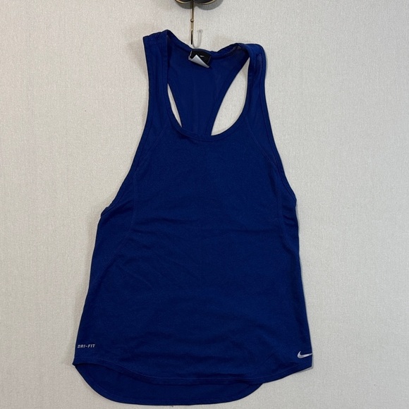 Nike Tops - Nike Women's Deep Blue Dri-FIT Tank Top